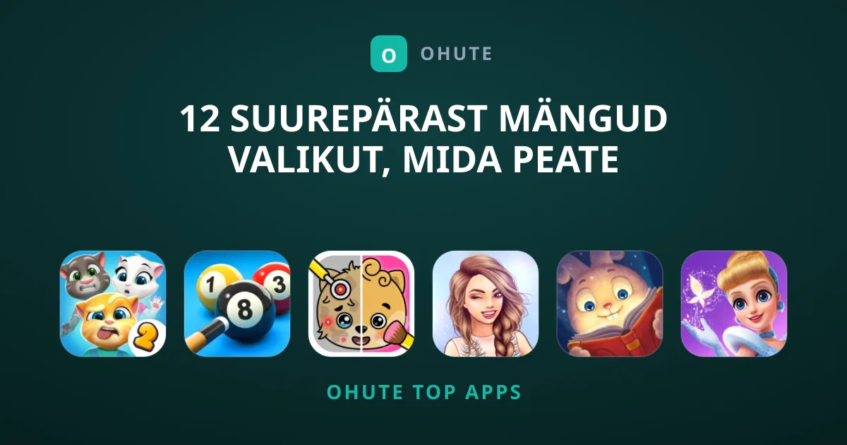 12 Suurepärast Mängud Valikut, Mida Peate Proovima